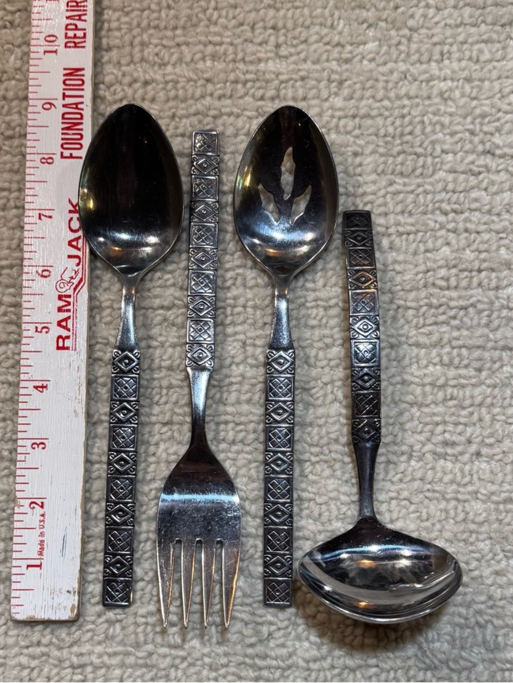 Hostess Set, Vegas, Vintage Oneida/Northland Plus Extra Serving Spoon
